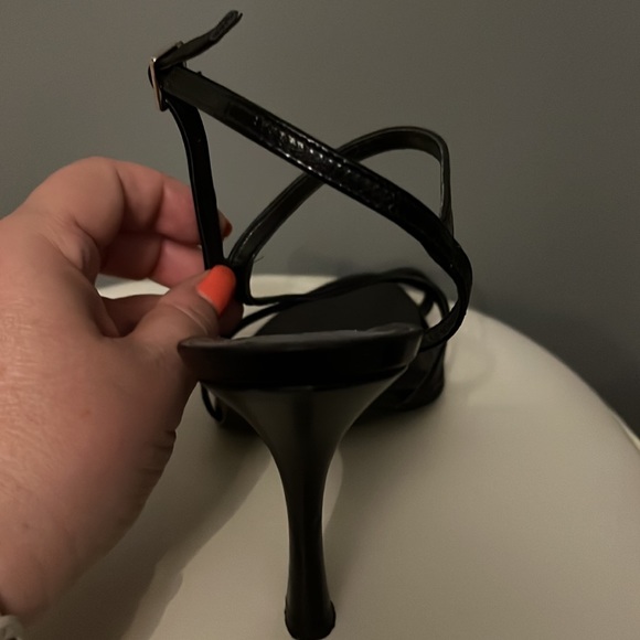 Aldo black strap oh heels - Picture 3 of 7